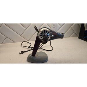Vintage Knapp-Monarch Hair Dryer St. Louis USA Metal & Plastic Retro Design